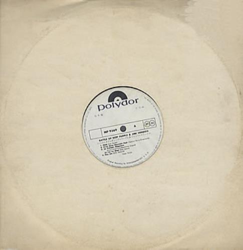 JAPAN ONLY 2LP バトル缶 盤面良好】 BATTLE OF DEEP PURPLE